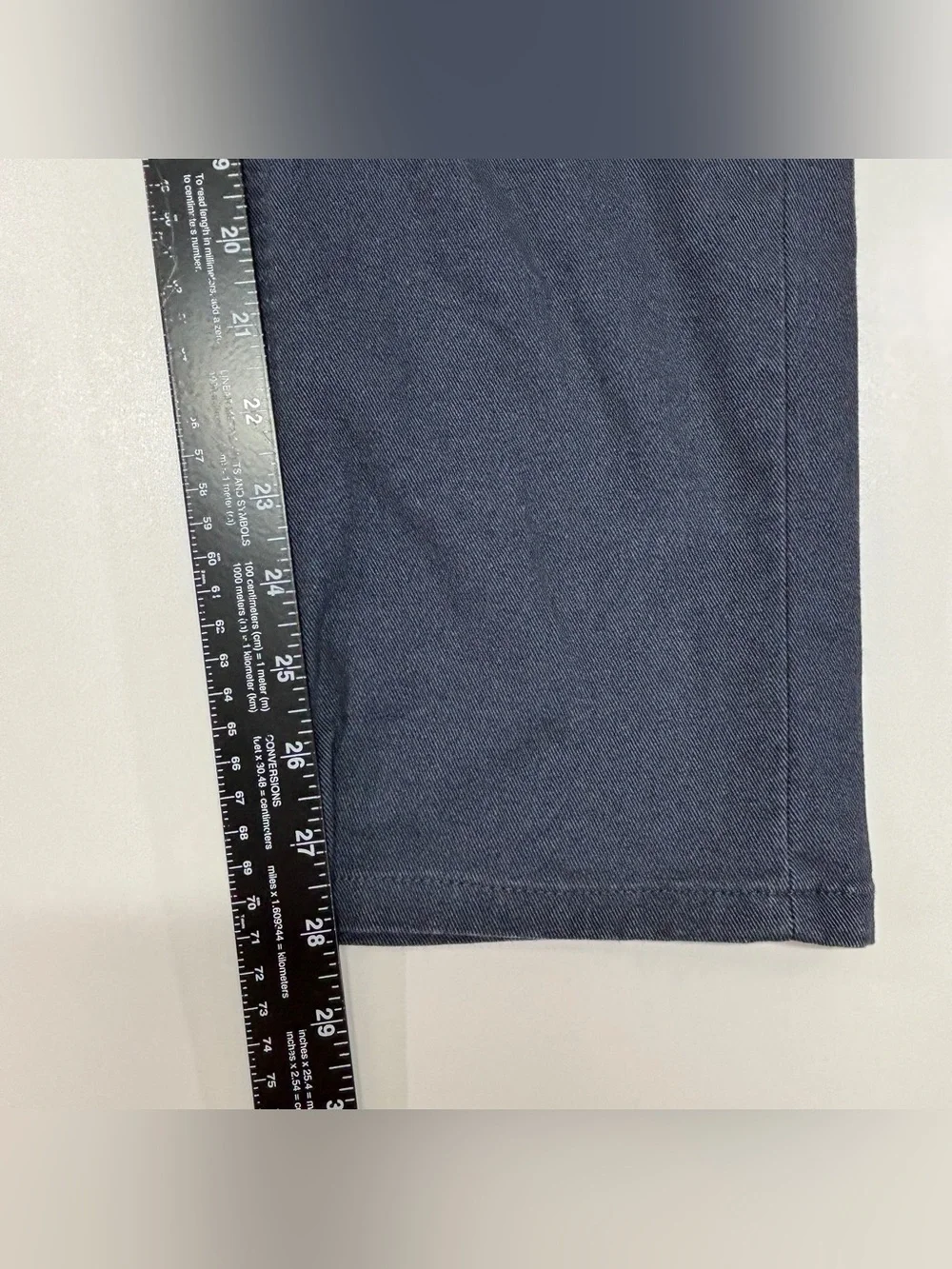 English Laundry Blue Straight Leg Stretch Jeans 32x29 Classic Minimalist